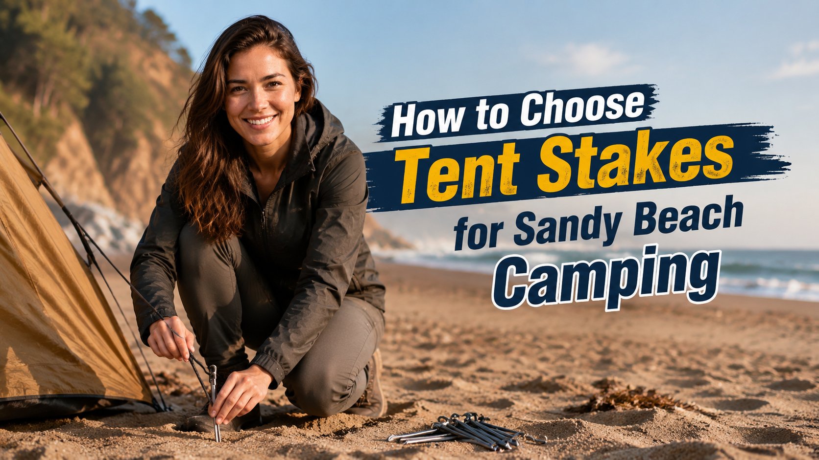 How to Choose Tent Stakes for Sandy Beach Camping